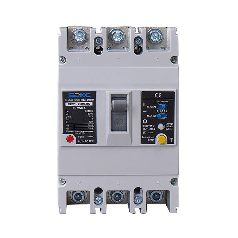 Molded Case Residual Current Circuit Breaker 3P